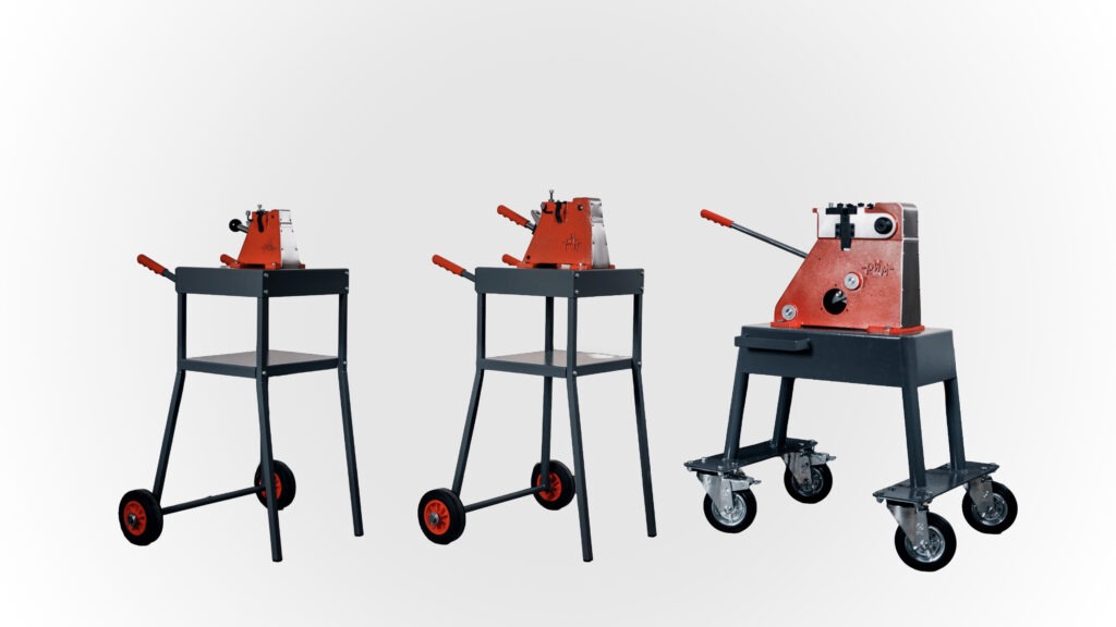 Quick-release dies on the compact P1000 reduce downtime.